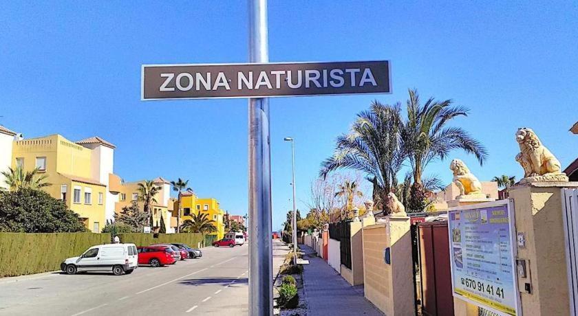 Estudio En Urbanizacion Naturista Con Piscina Junto Al Mar Vera Ngoại thất bức ảnh